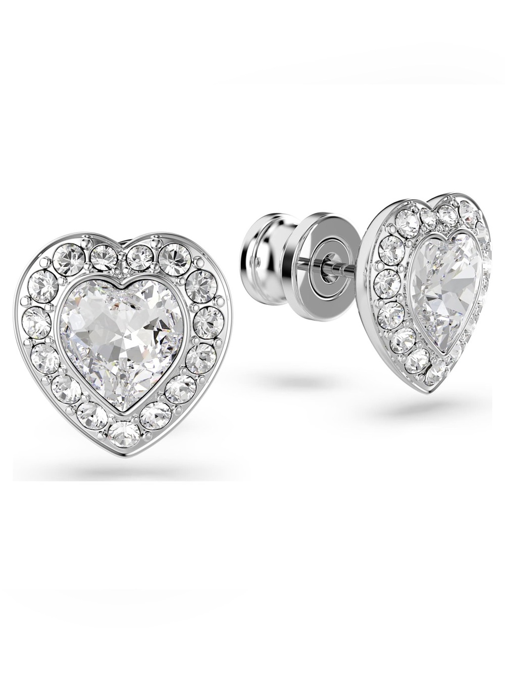 Swarovski x Ariana Grande Heart Stud Earrings NIB Retail:$139 - Picture 4 of 6
